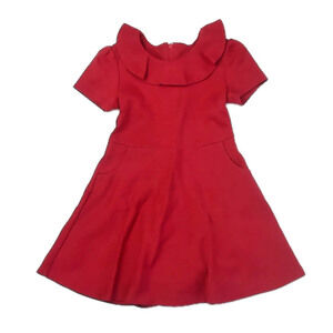Little English Girls Maroon Dress size: 4T